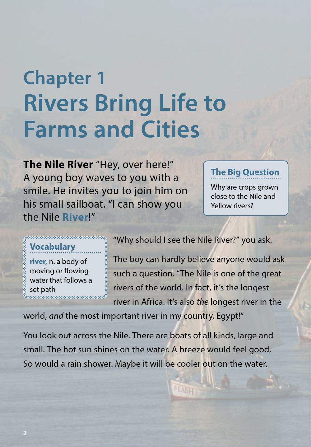 World Rivers Student Reader, page 8