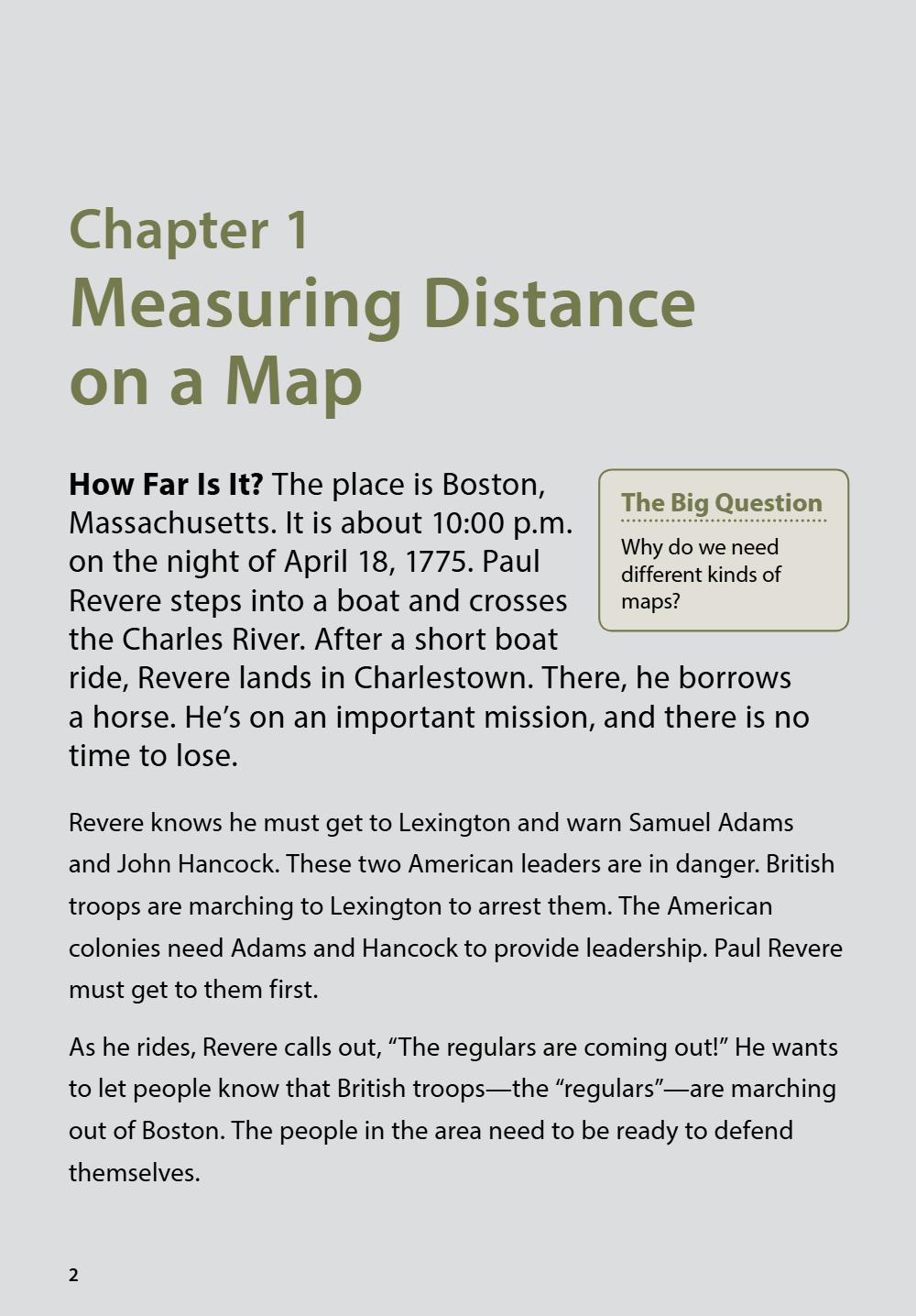Using Maps Student Reader, page 5