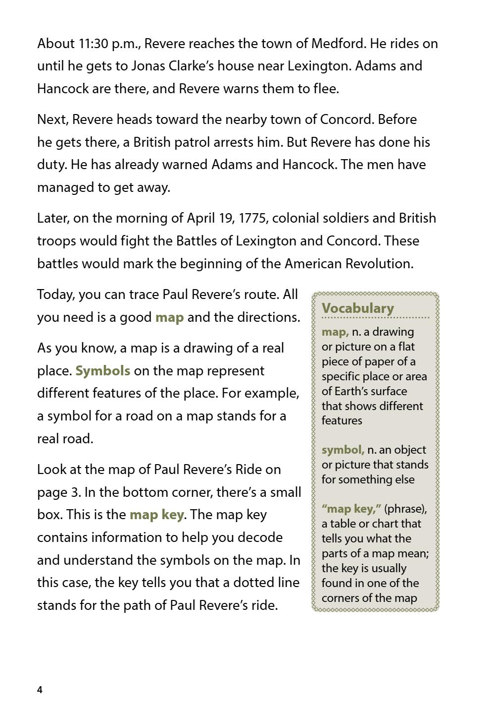 Using Maps Student Reader, page 7