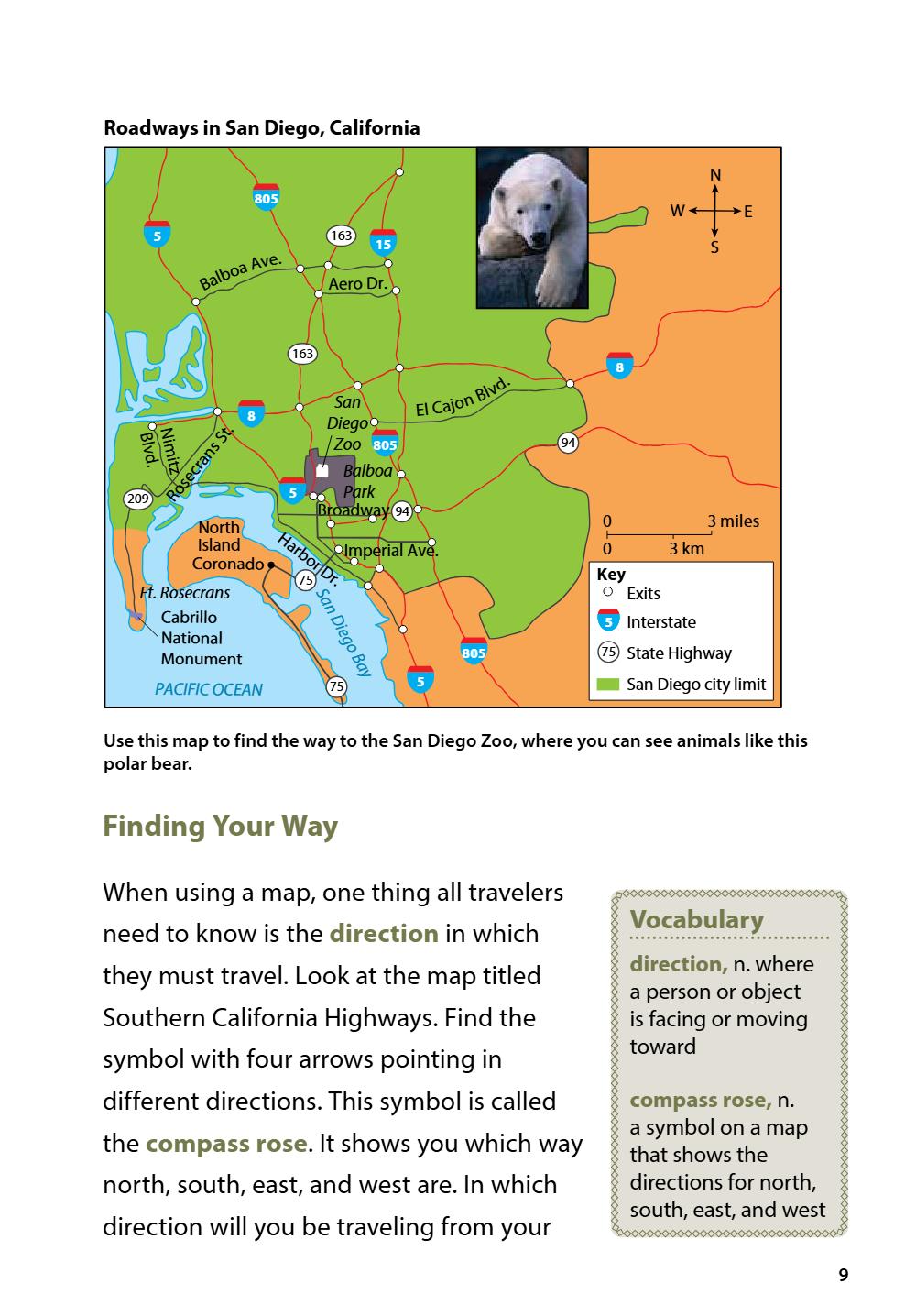 Using Maps Student Reader, page 12