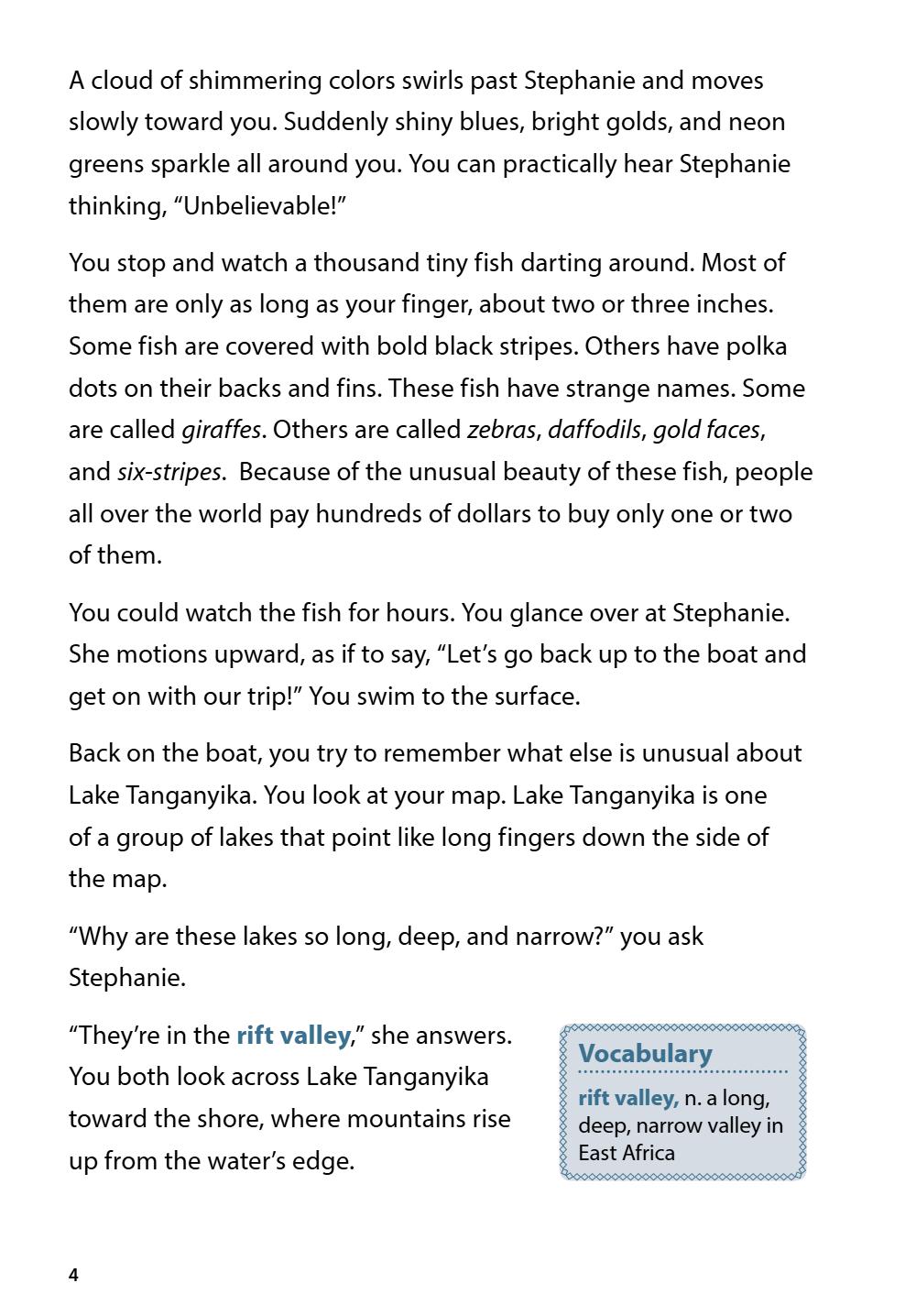 World Lakes Student Reader, page 10