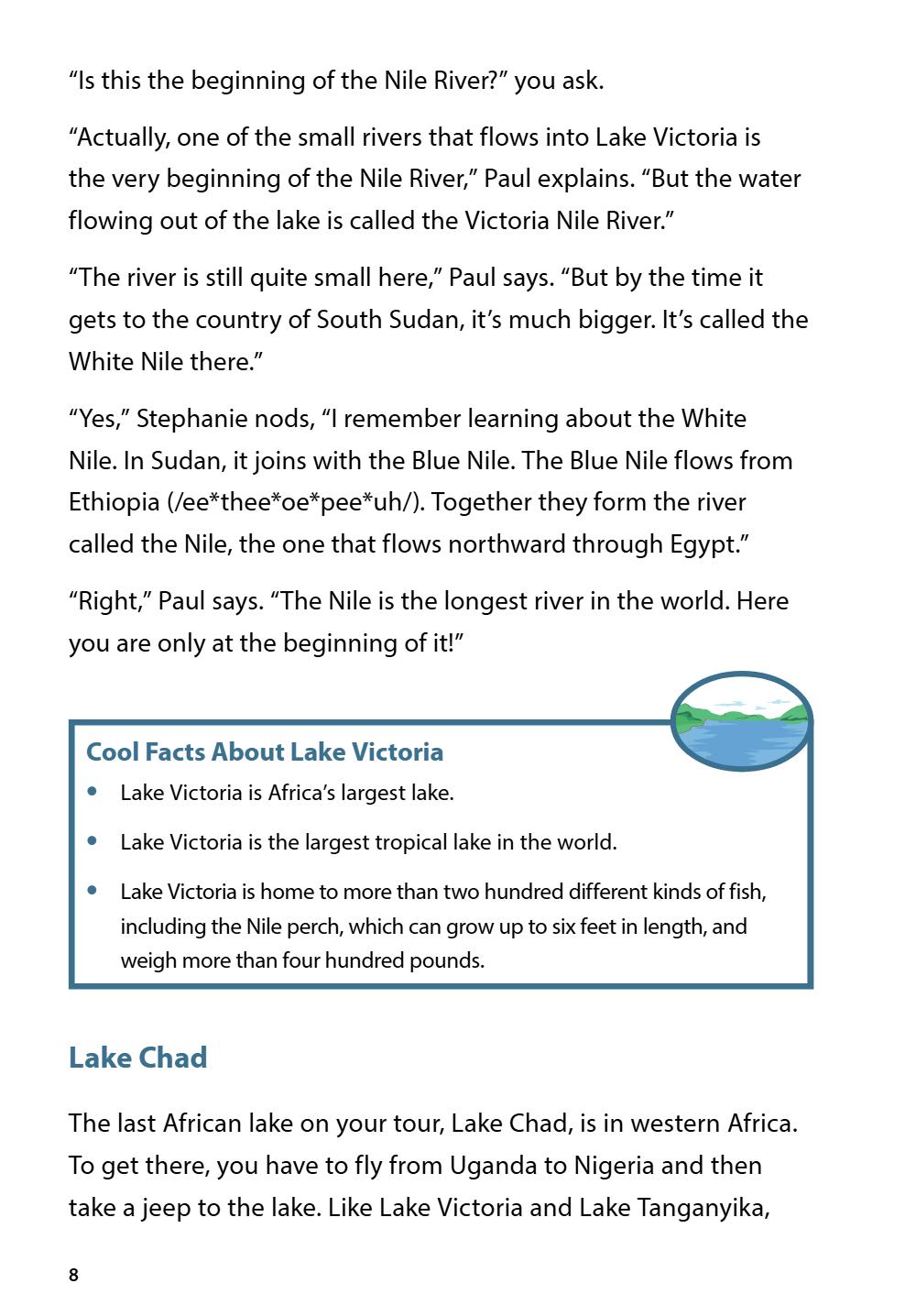World Lakes Student Reader, page 14