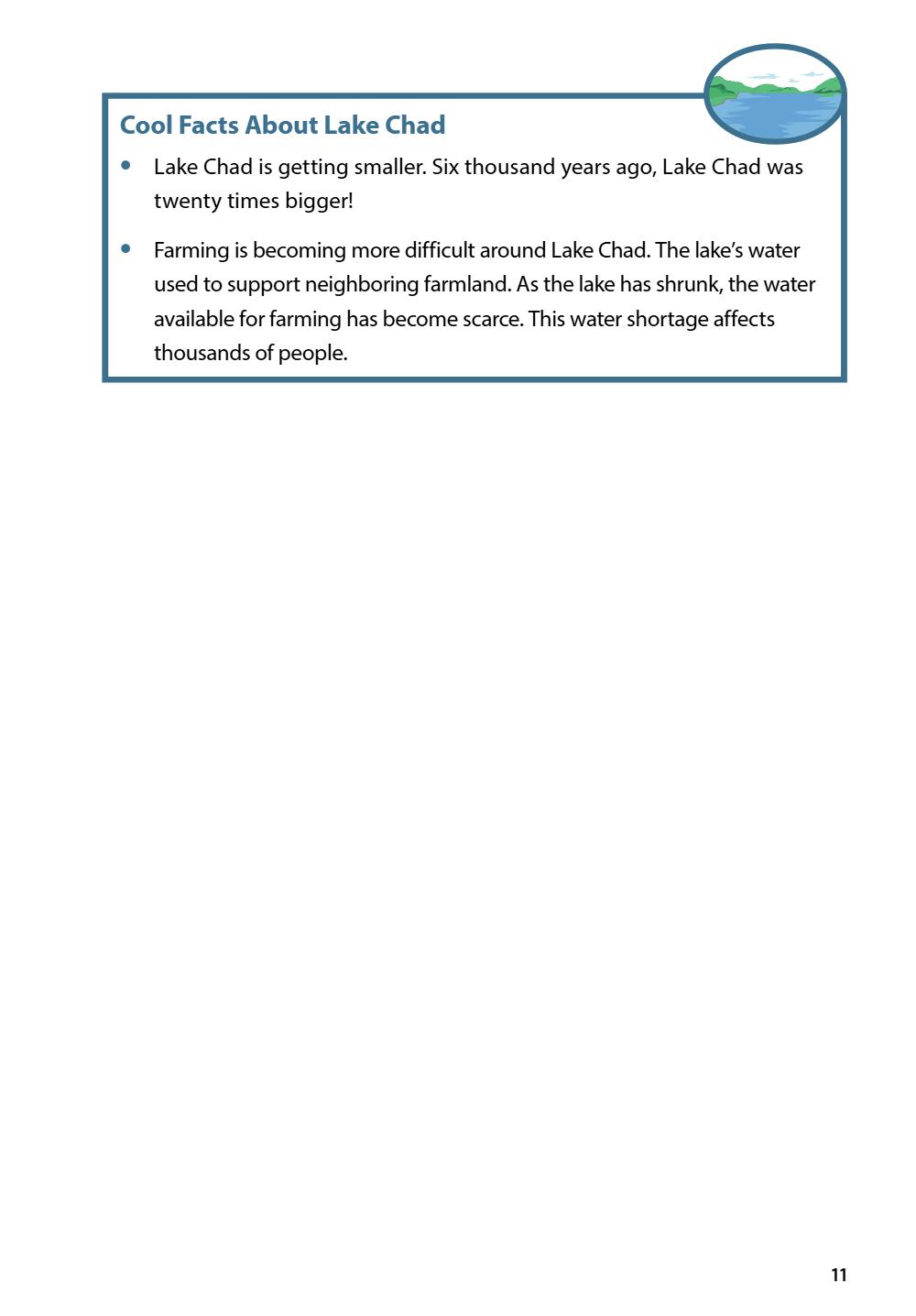 World Lakes Student Reader, page 17
