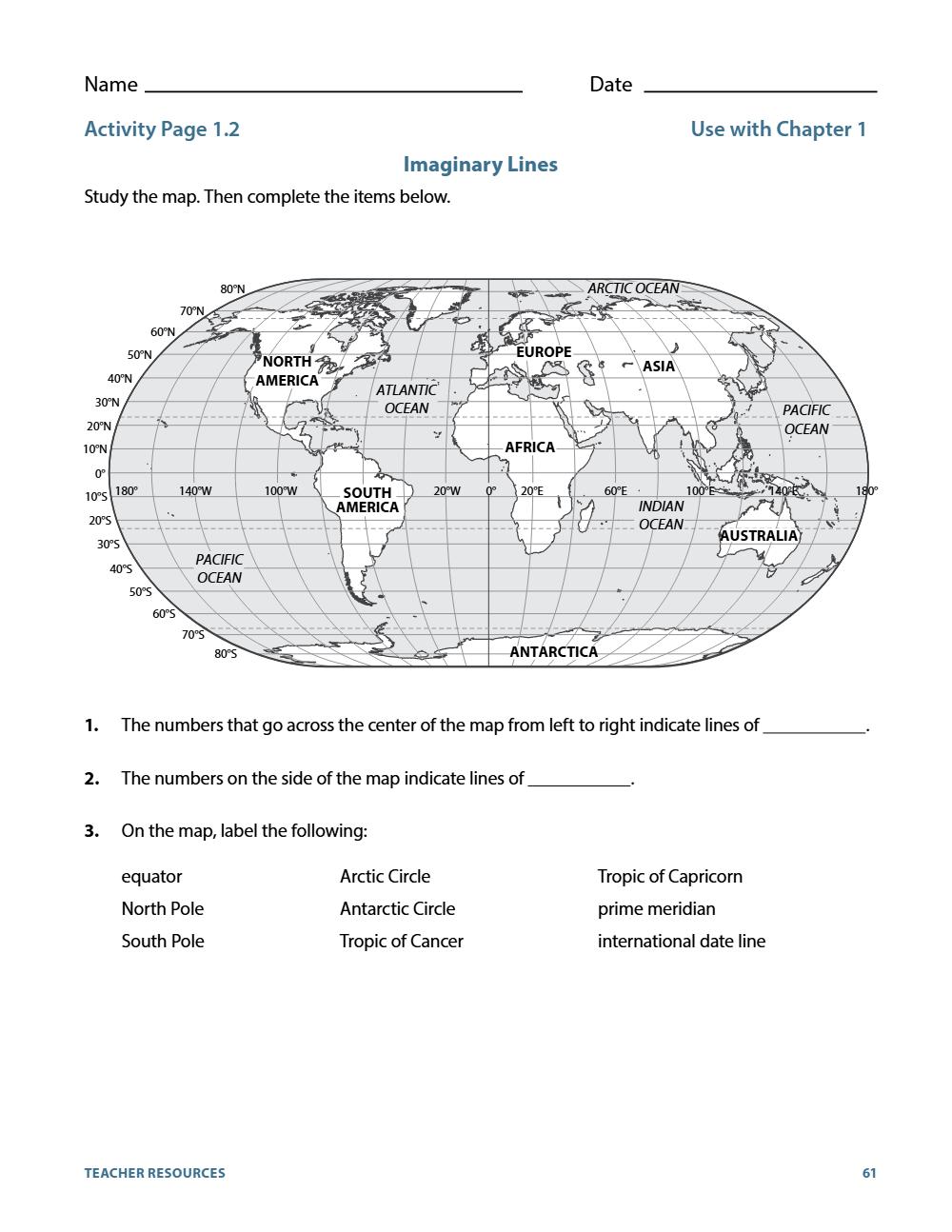 Activity Page 1.2, page 66