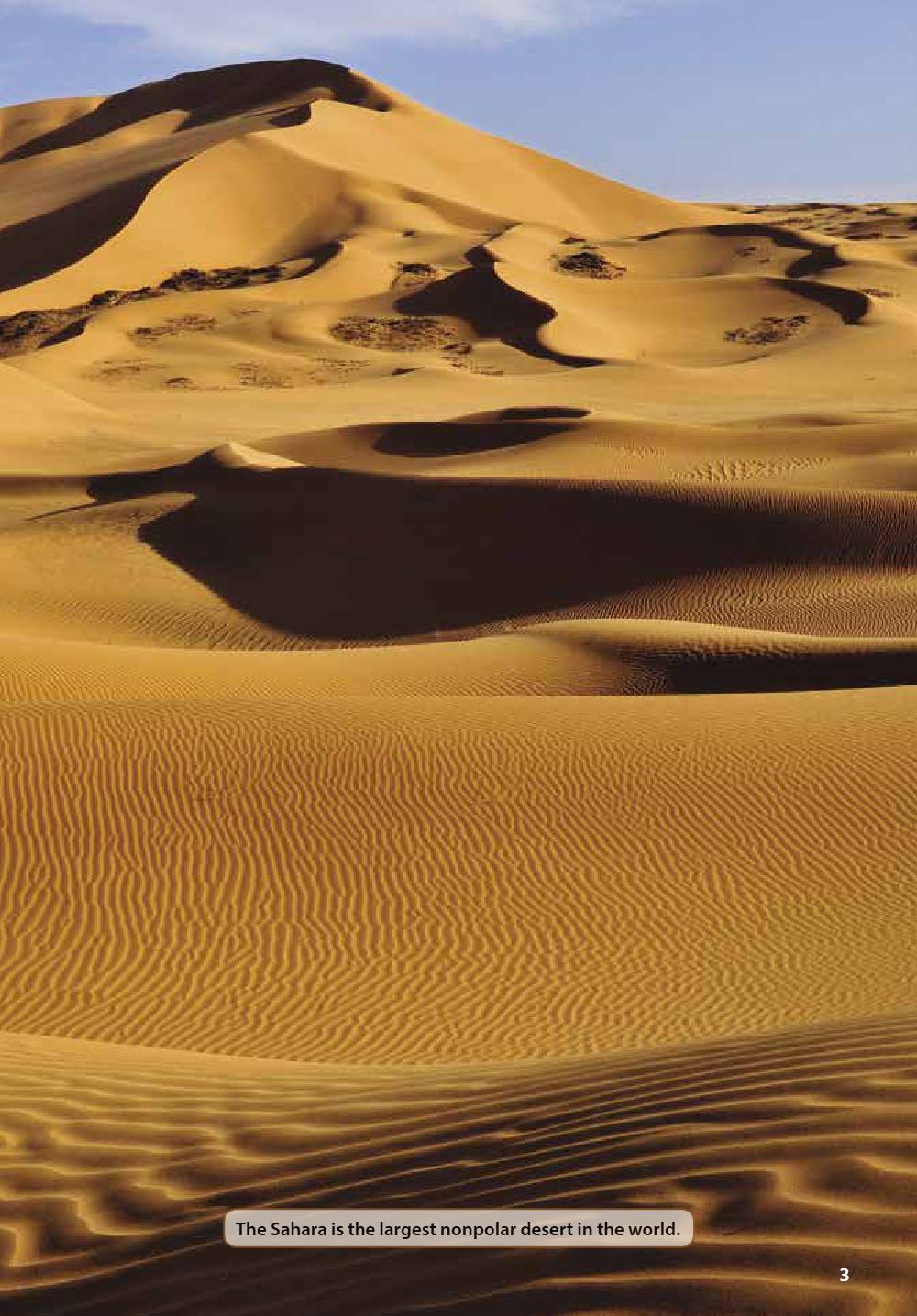 World Deserts Student Reader, page 9