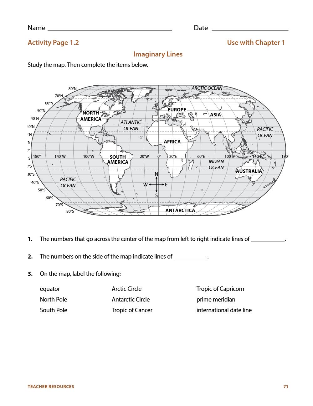 Activity Page 1.2, page 77