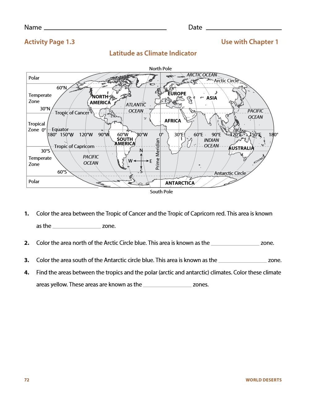 Activity Page 1.3, page 78