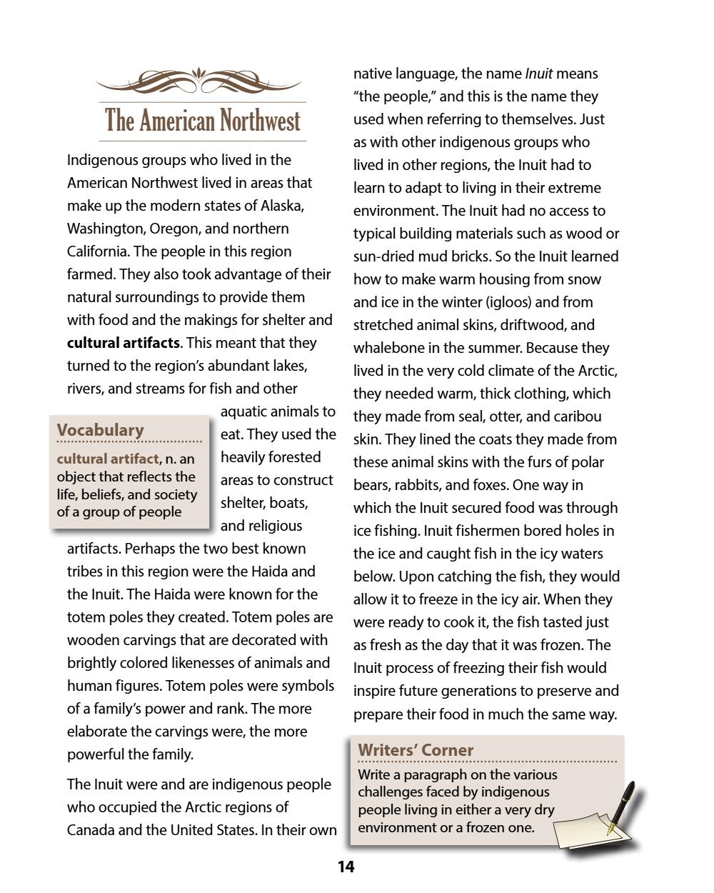 A History of the United States, Part 1 (Chapters 1–5) Student Reader, page 18
