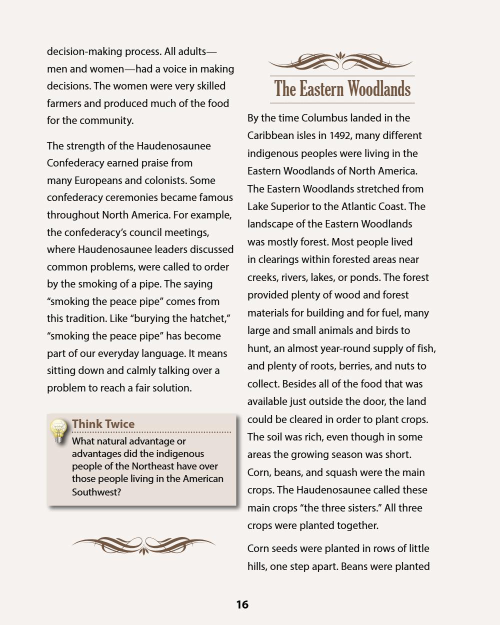 A History of the United States, Part 1 (Chapters 1–5) Student Reader, page 20