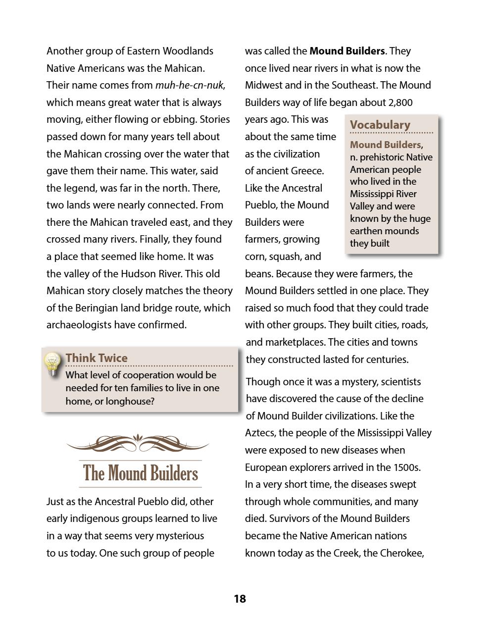 A History of the United States, Part 1 (Chapters 1–5) Student Reader, page 22