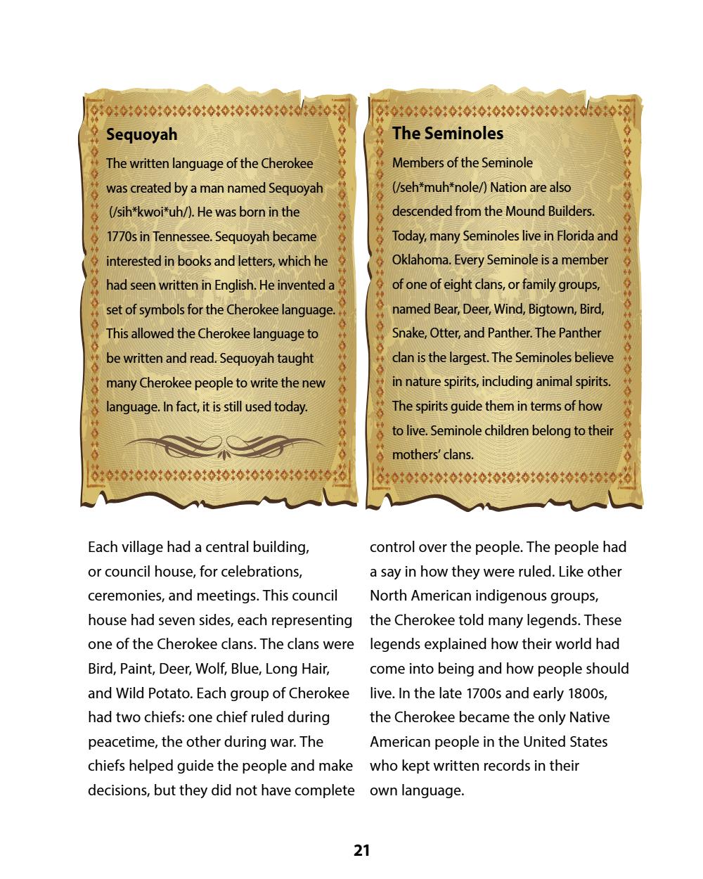 A History of the United States, Part 1 (Chapters 1–5) Student Reader, page 25