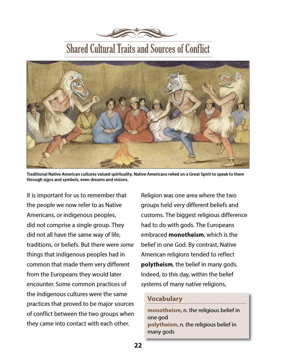 A History of the United States, Part 1 (Chapters 1–5) Student Reader, page 26