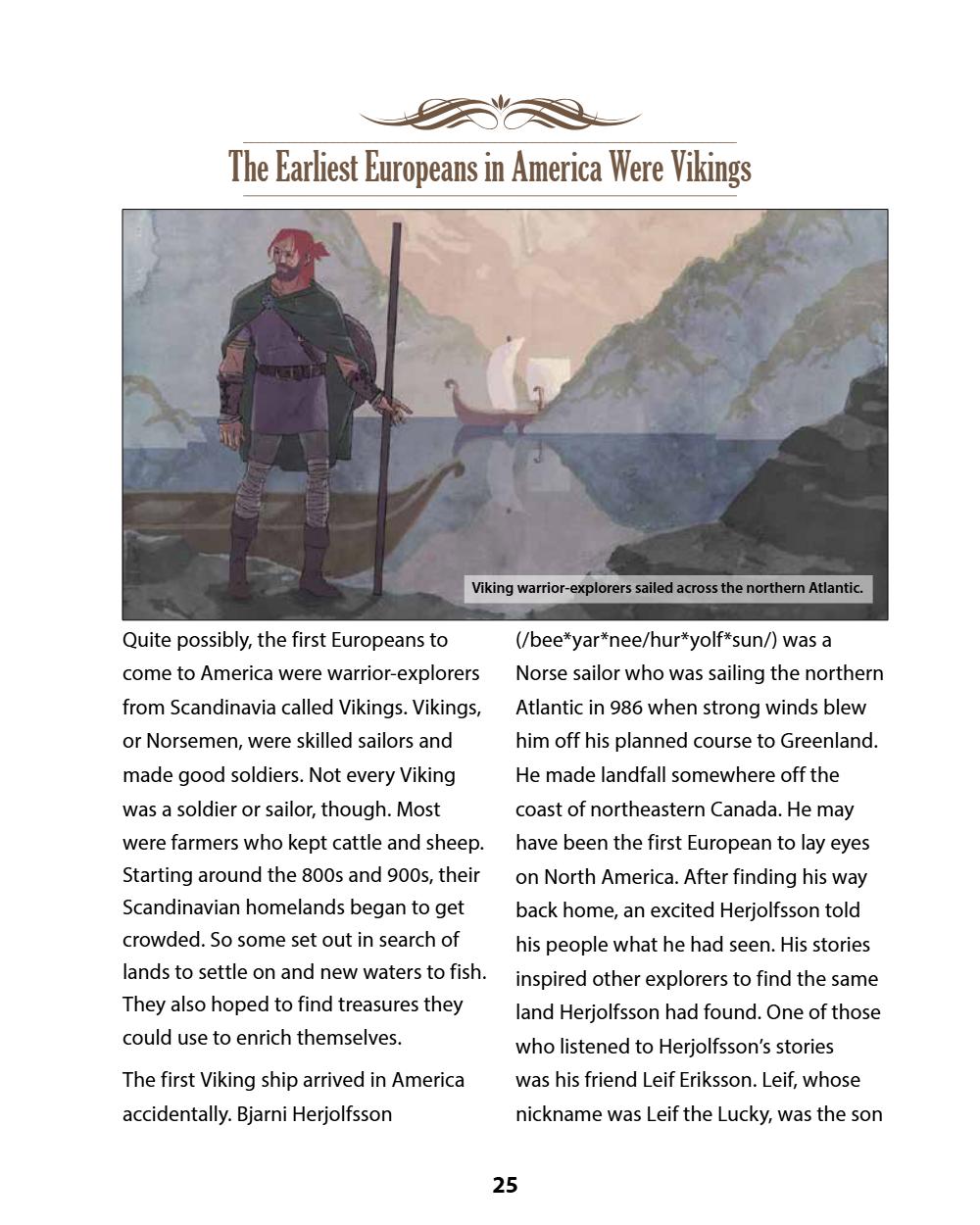 A History of the United States, Part 1 (Chapters 1–5) Student Reader, page 29