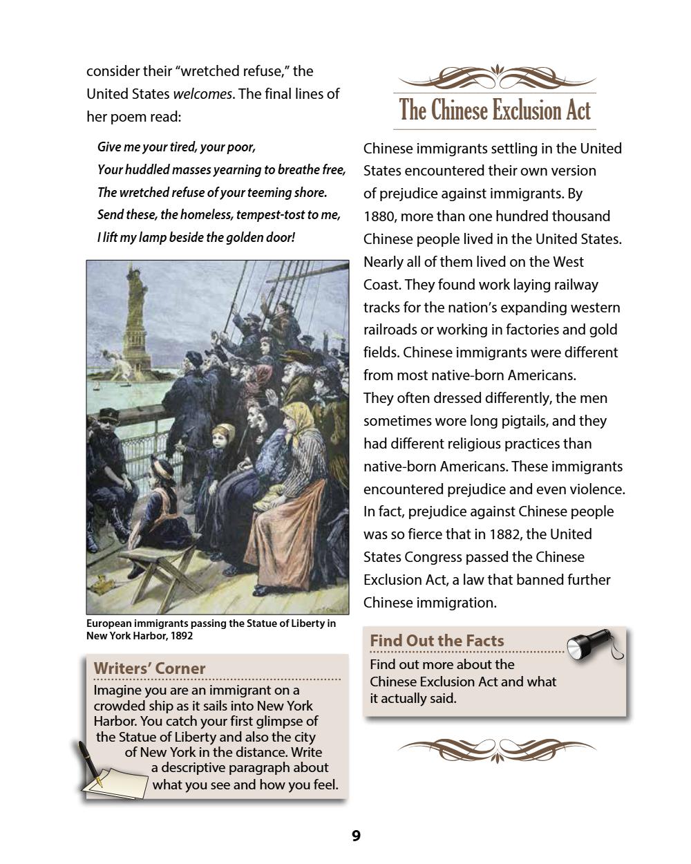 A History of the United States: Modern Times, Part 1 (Chapters 1–4) Student Reader, page 13