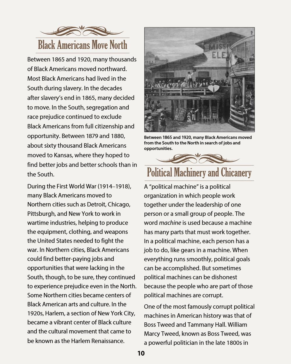 A History of the United States: Modern Times, Part 1 (Chapters 1–4) Student Reader, page 14