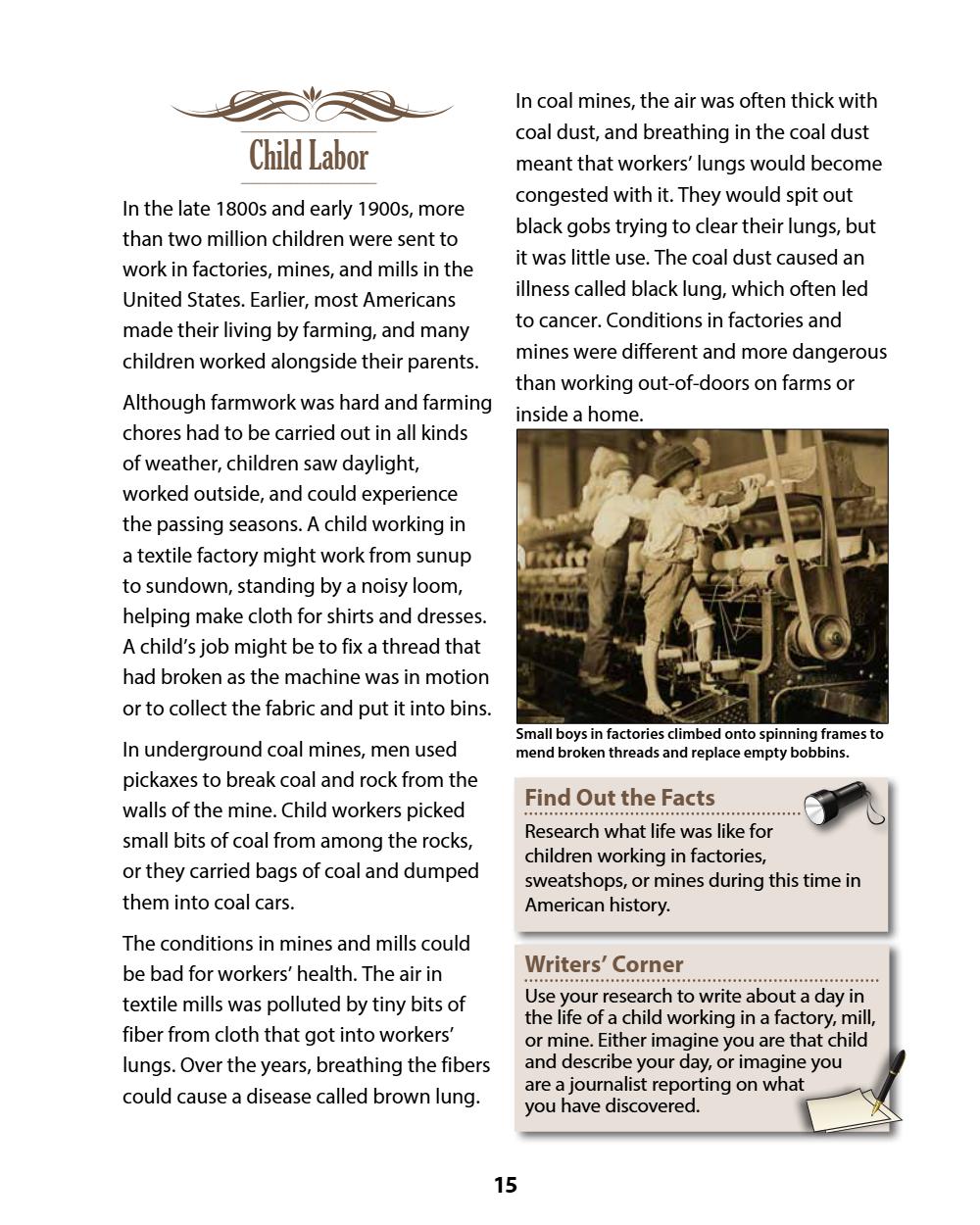 A History of the United States: Modern Times, Part 1 (Chapters 1–4) Student Reader, page 19