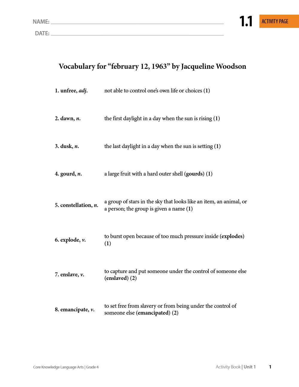 Activity Book, page 5