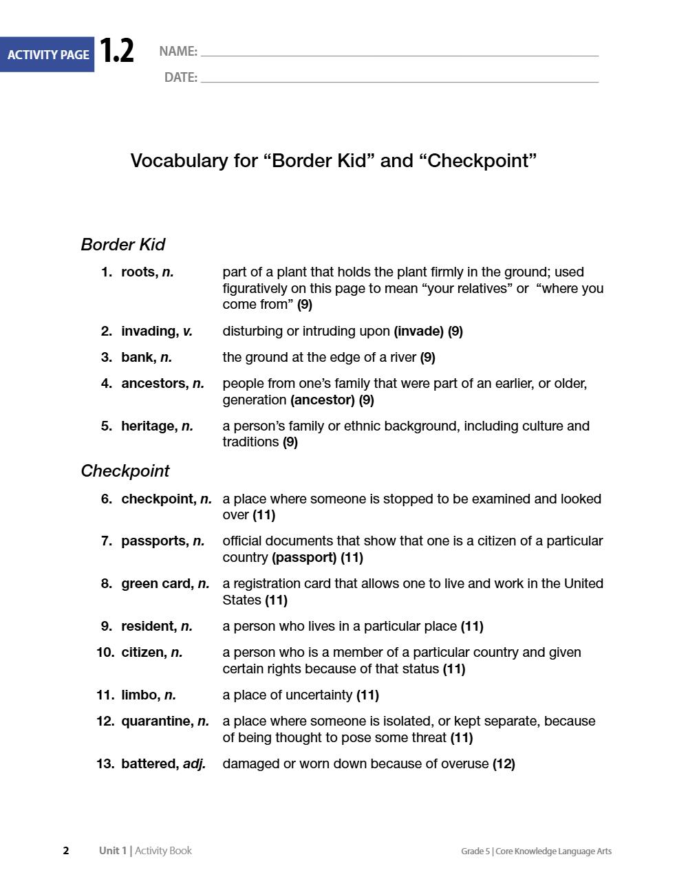 Activity Book, page 6