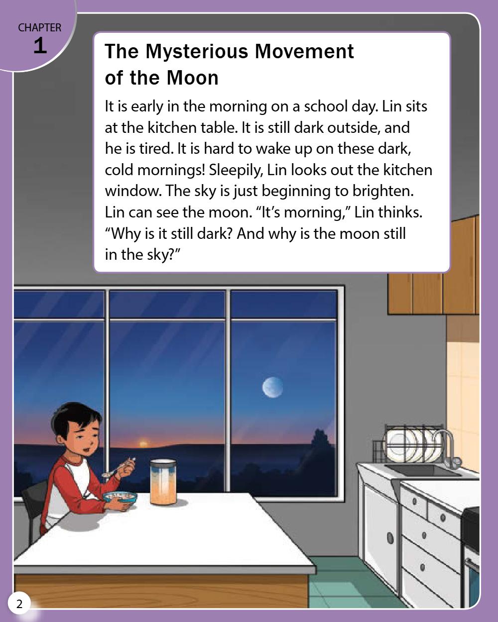 Sun, Moon, and Stars Student Reader, page 6