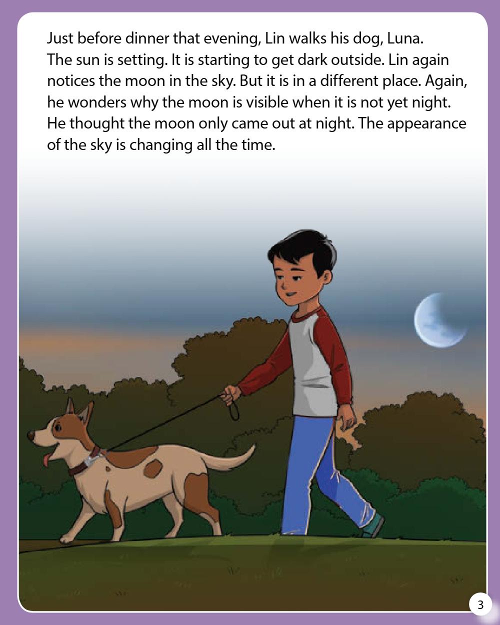 Sun, Moon, and Stars Student Reader, page 7