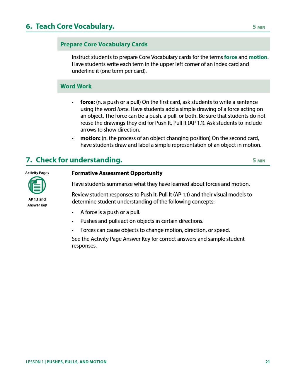 Teacher Guide, page 27