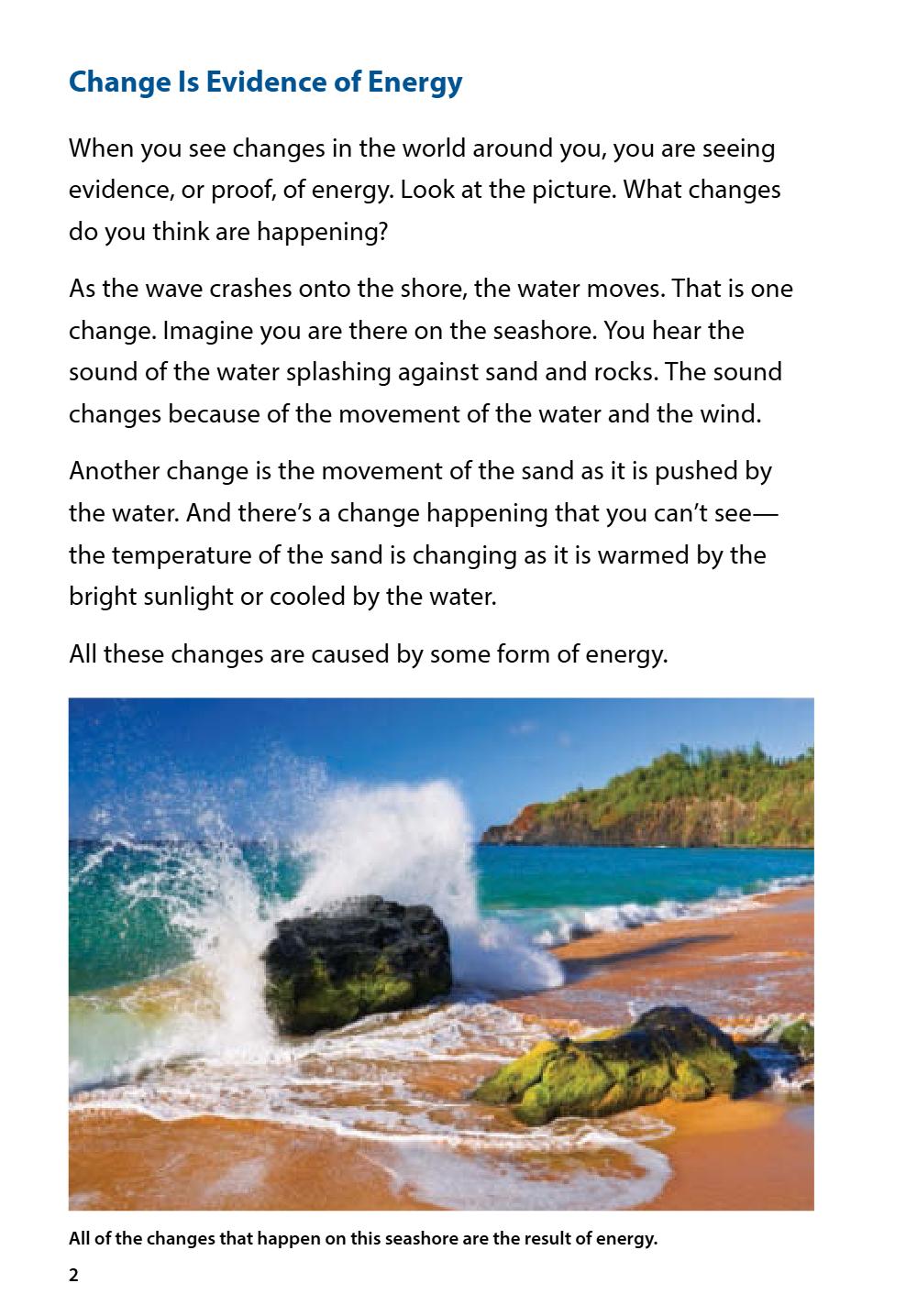 Energy Transfer and Transformation Student Reader, page 8