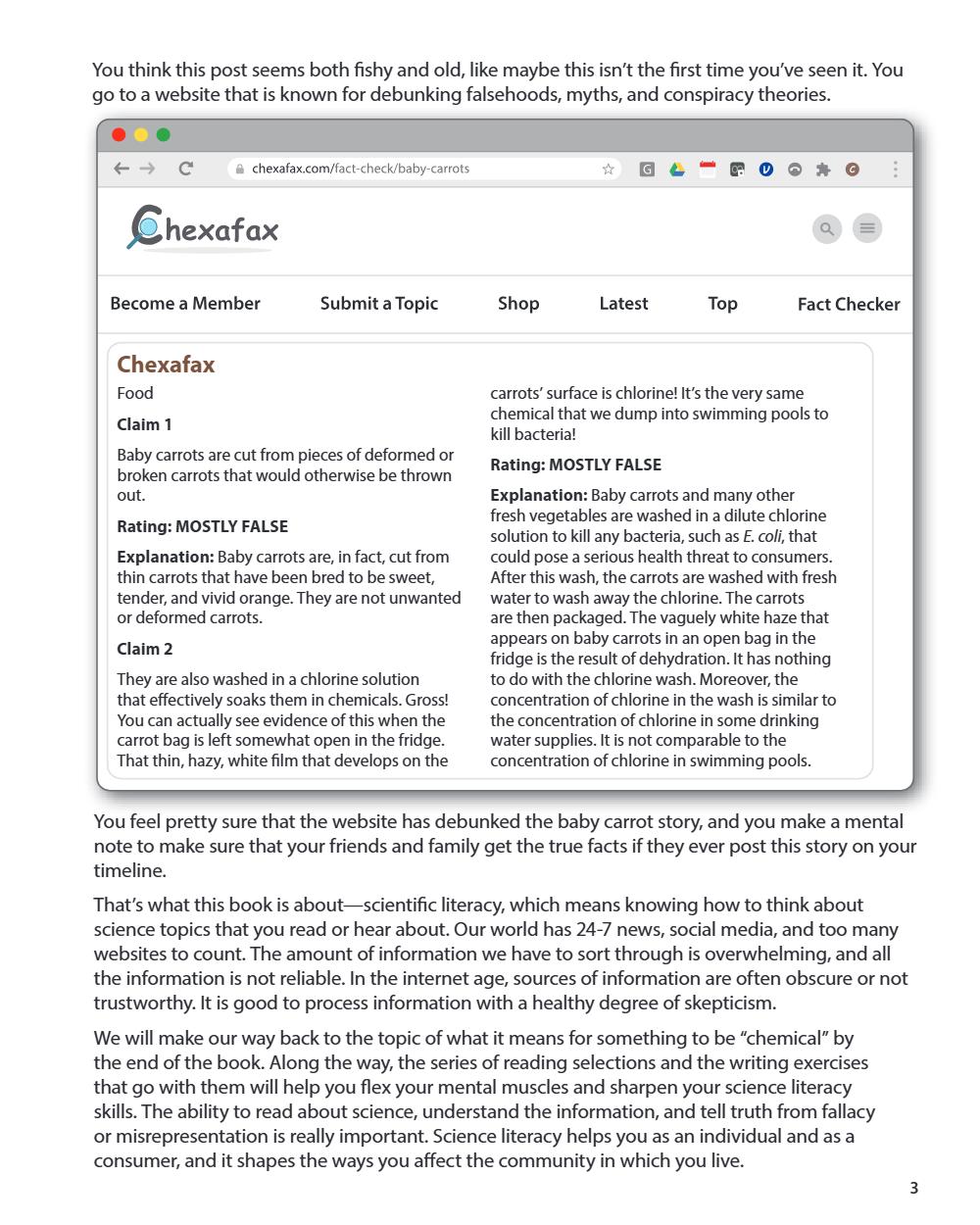 Chemical Reactions and Matter Student Reader, page 7